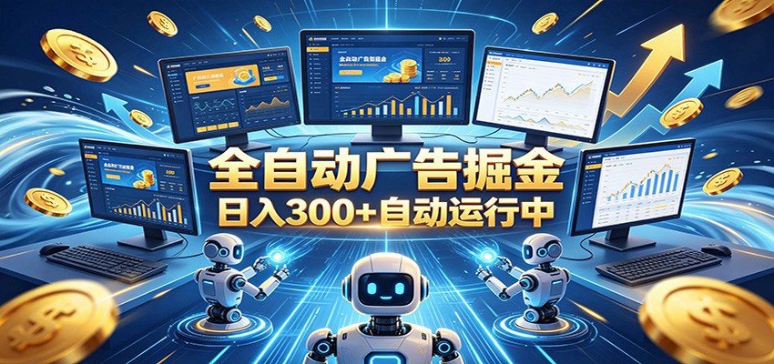 自动广告G机,日入300+,正规平台,广告浏览获益,时间自由,适合各类人群日常增收_