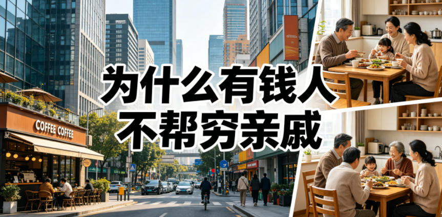 付费文章:为什么有钱人不帮穷亲戚?_