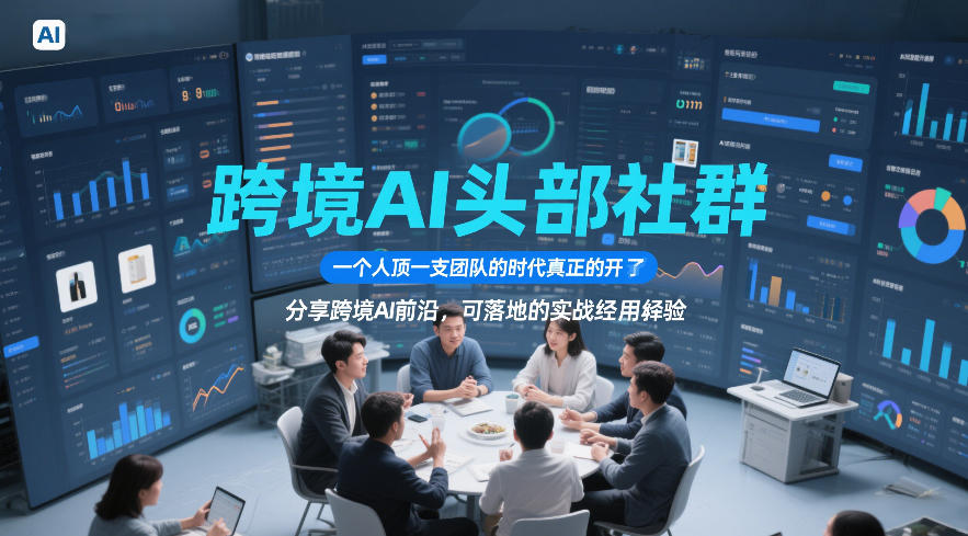 跨境AI头部社群,一个人顶一支团队的时代真正的开始了,分享跨境AI前沿,可落地的实战经验(更新6月19日)_