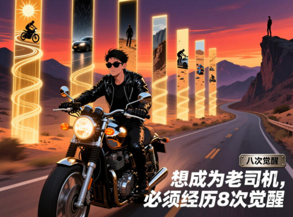 付费文章:想成为老司机,必须经历8次觉醒_