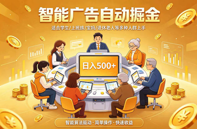 2026年最好做的项目：自动掘金项目，小白轻易上手，单日轻松收入500+【揭秘】_