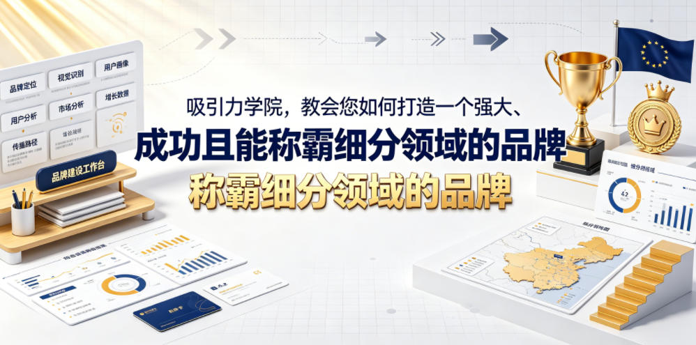 吸引力学院,教会您如何打造一个强大、成功且能称霸细分领域的品牌!【原创双语字幕】_