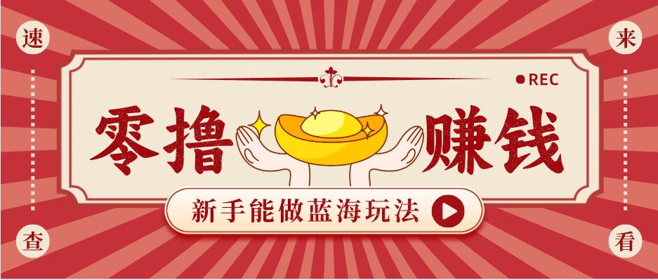 新手也能变现的蓝海玩法,一个人人能做的项目,需求量极大日入300+!_